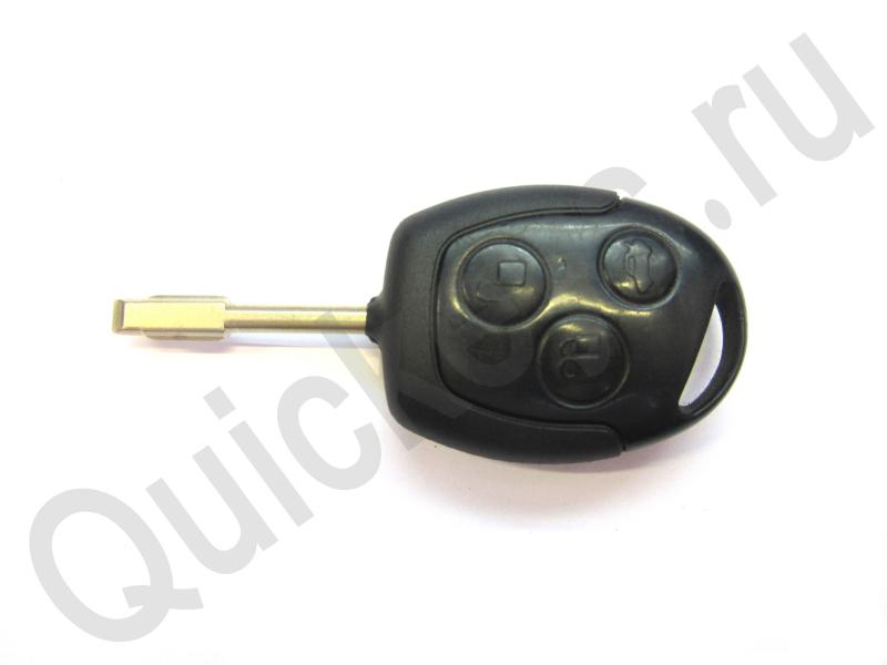 Ключ FORD с дистанционным управлением (3 кнопки), Чип 4С, 434 Мгц, лезвие FO21