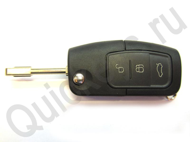 Ключ Форд Ford выкидной (3 кнопки), чип EH2, лезвие FO21