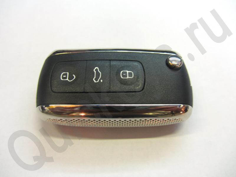 Ключ Volkswagen, Seat, Skoda (VAG) выкидной (3 кнопки)