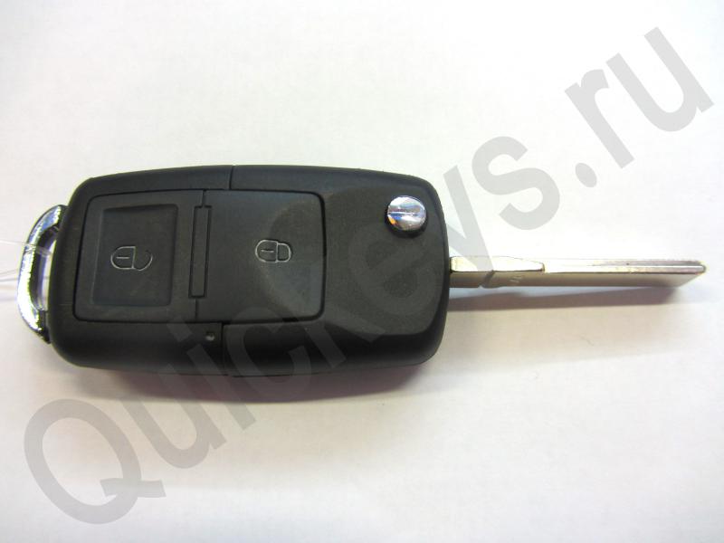 Ключ Volkswagenвыкидной дистанционный (2 кнопки), 434MHz, Европа