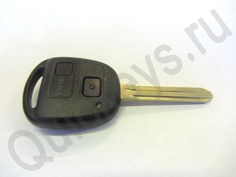 Ключ зажигания Toyota с дистанционным управлением (2 кнопки)