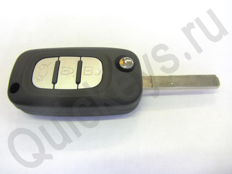Корпус выкидного ключа Рено Renault (2 кнопки)