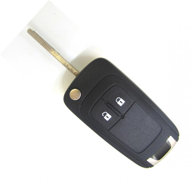 Корпус выкидного ключа Шевроле Chevrolet (2 кнопки)