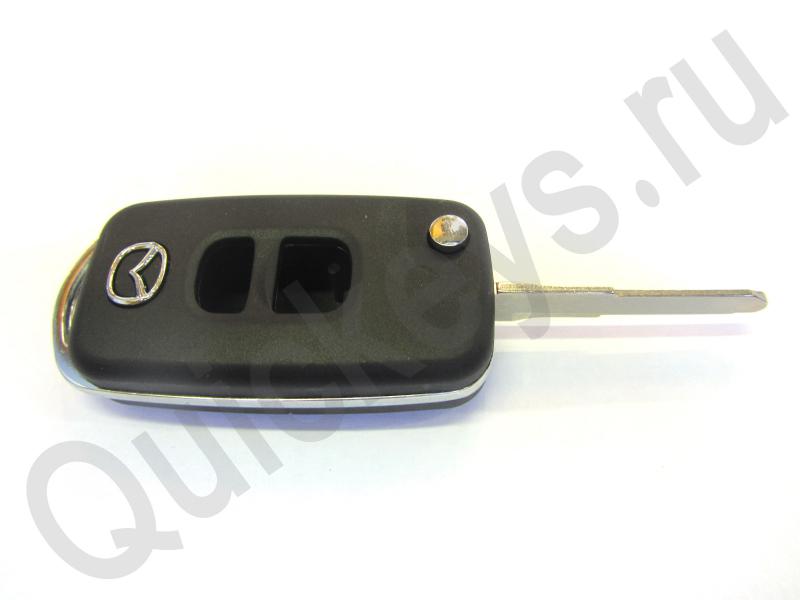 Корпус выкидного ключа Мазда Mazda (2 кнопки)