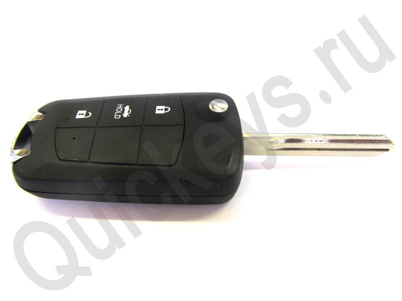 Корпус выкидного ключа Ниссан Nissan (3 кнопки)