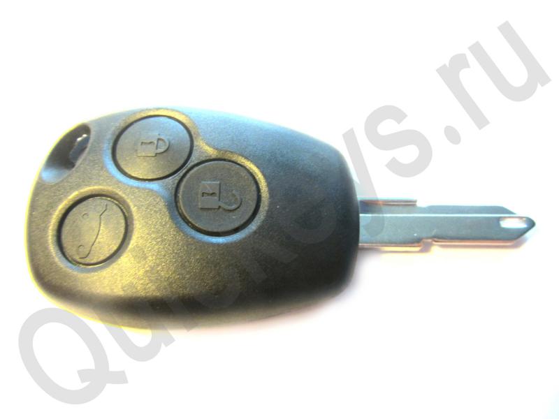 Ключ Рено Renault (3 кнопки) 433МГц