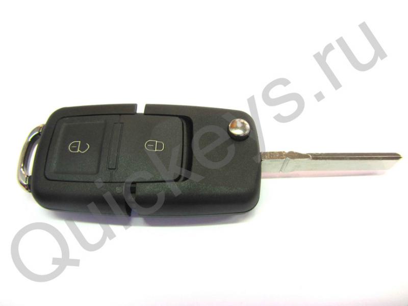 Корпус выкидного ключа Volkswagen Фольксваген (2 кнопки)
