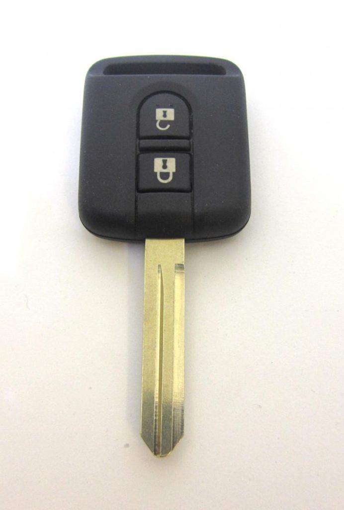 Ключ Nissan Almera с 2 кнопками