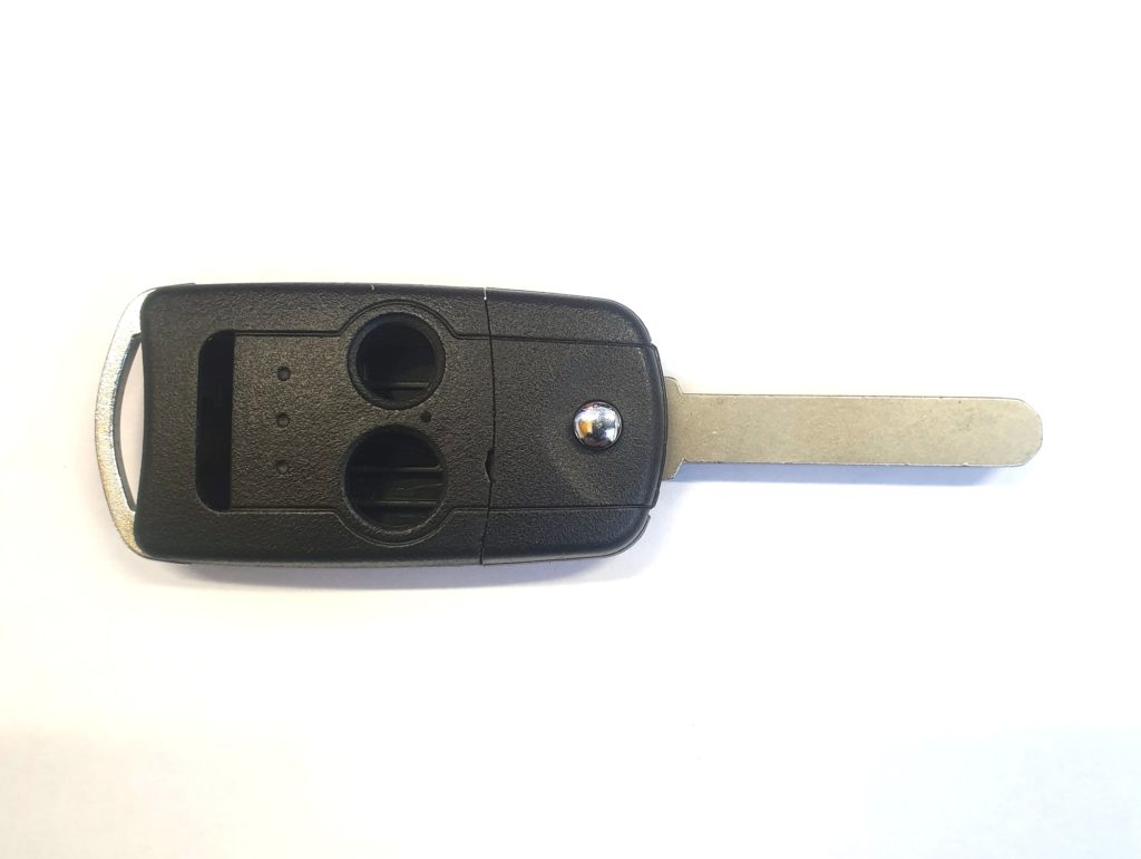 Корпус выкидного ключа Акура (Acura), Хонда (Honda) с 2 кнопками плюс кнопка "паника"