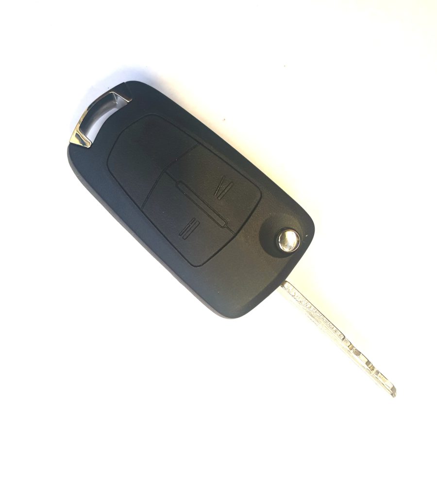 Выкидной ключ Опель Антара Opel Antara с 2 кнопками.