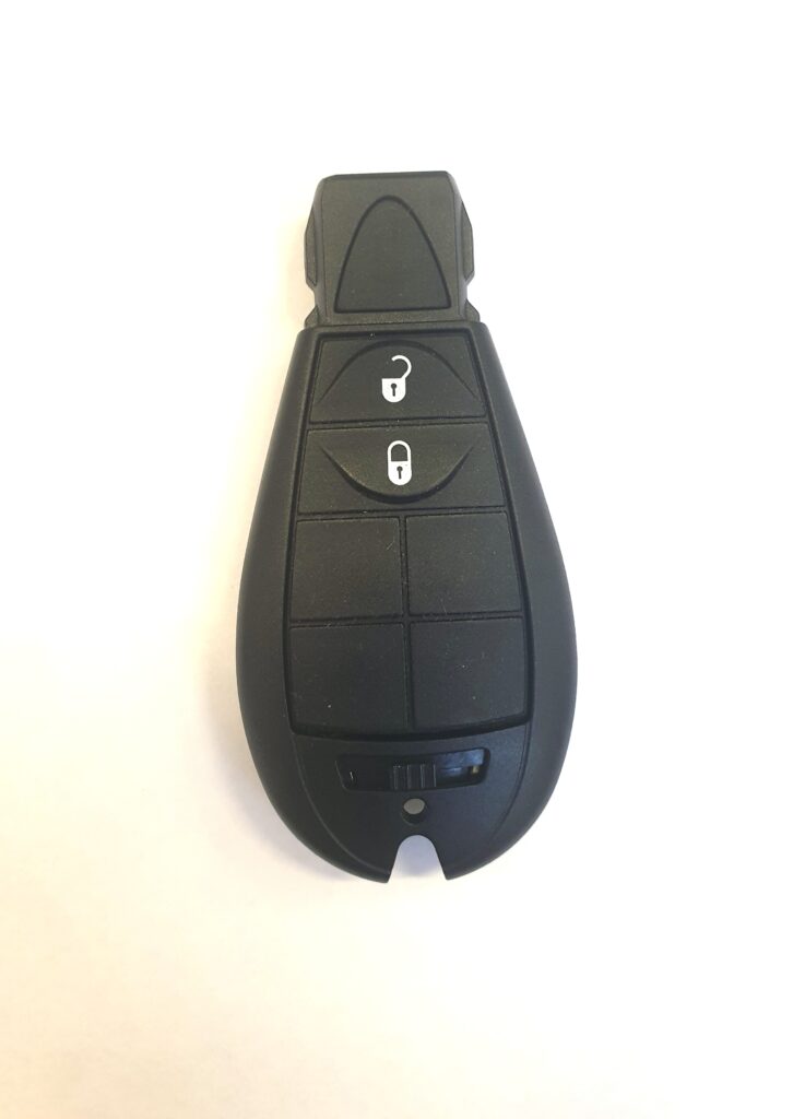 Смарт-ключ для Jeep Dodge Chrysler с 2 кнопками. Чип PCF 7941. 433 Mhz