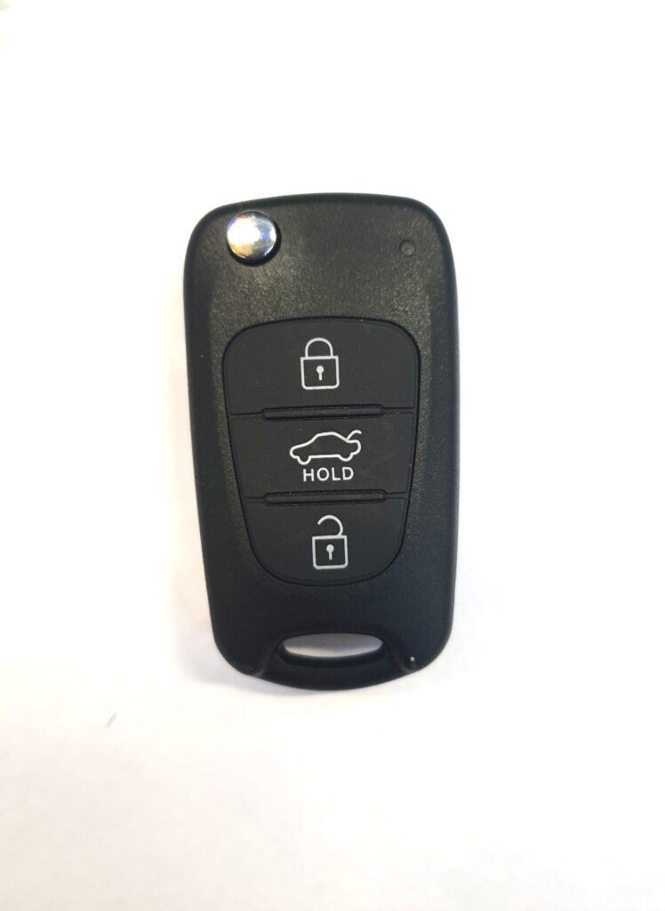 Ключ Kia Ceed (Киа Сид) 2006-2012 с чипом и 3 кнопками