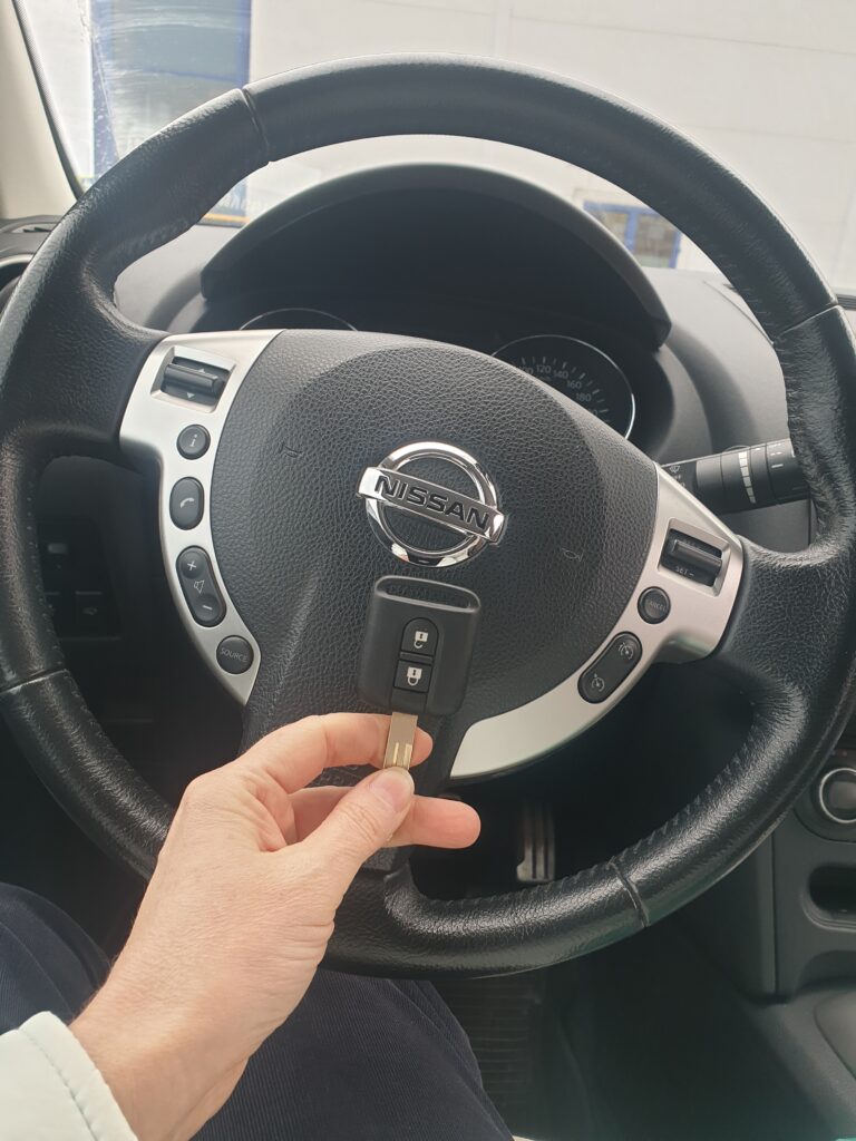 Восстановление ключа Nissan Qashqai (Ниссан Кашкай) при потере всех ключей